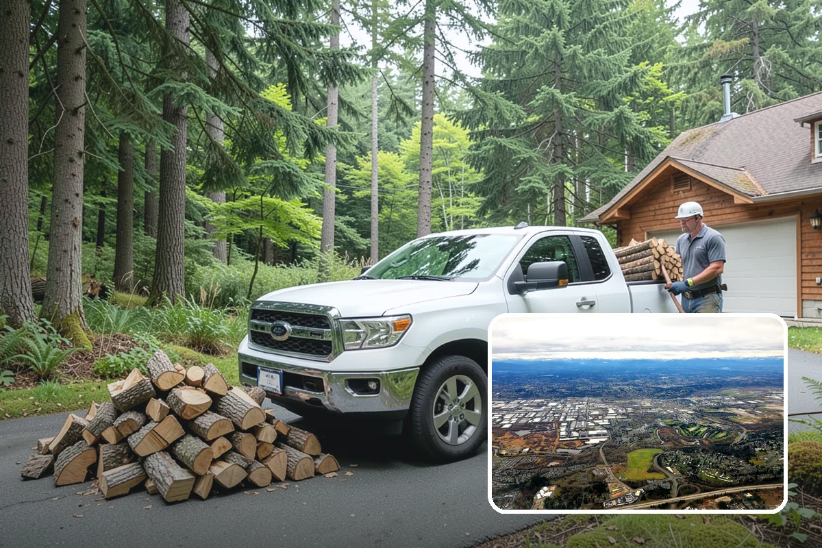 Premium Kiln-Dried Firewood in Kent, King County, WA - Extremely low moisture for fast, reliable lighting