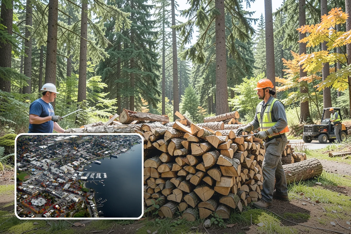 Premium Kiln-Dried Firewood in Kirkland, King County, WA - Extremely low moisture for fast, reliable lighting