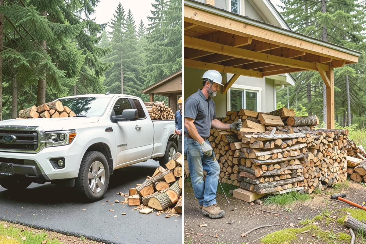 Premium Kiln-Dried Firewood in Kirkland, King County, WA - Confirm your quantity and delivery preferences