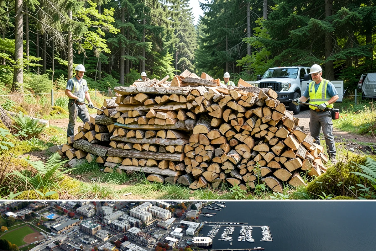 Premium Kiln-Dried Firewood in Kirkland, King County, WA - Available year-round, making it the ideal solution when you need dry wood immediately during winter.