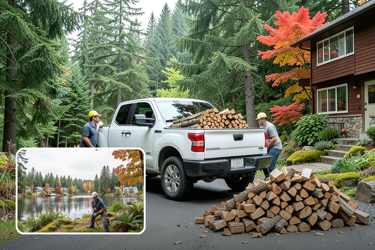Premium Kiln-Dried Firewood in La Conner, Skagit County, WA - Extremely low moisture for fast, reliable lighting