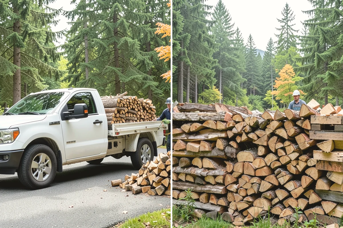 Premium Kiln-Dried Firewood in La Conner, Skagit County, WA - Confirm your quantity and delivery preferences