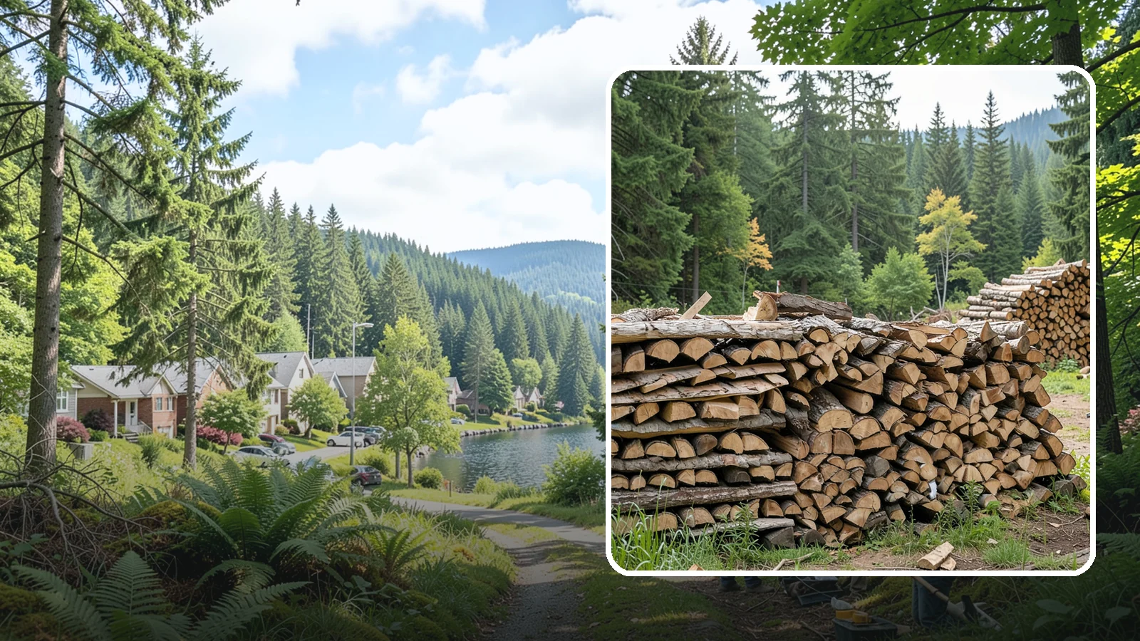 Premium Kiln-Dried Firewood in Lake Forest Park, King County, WA - Our Premium Kiln-Dried Firewood is oven-dried to a low, verified moisture level for the cleanest, hottest, most reliable burns...