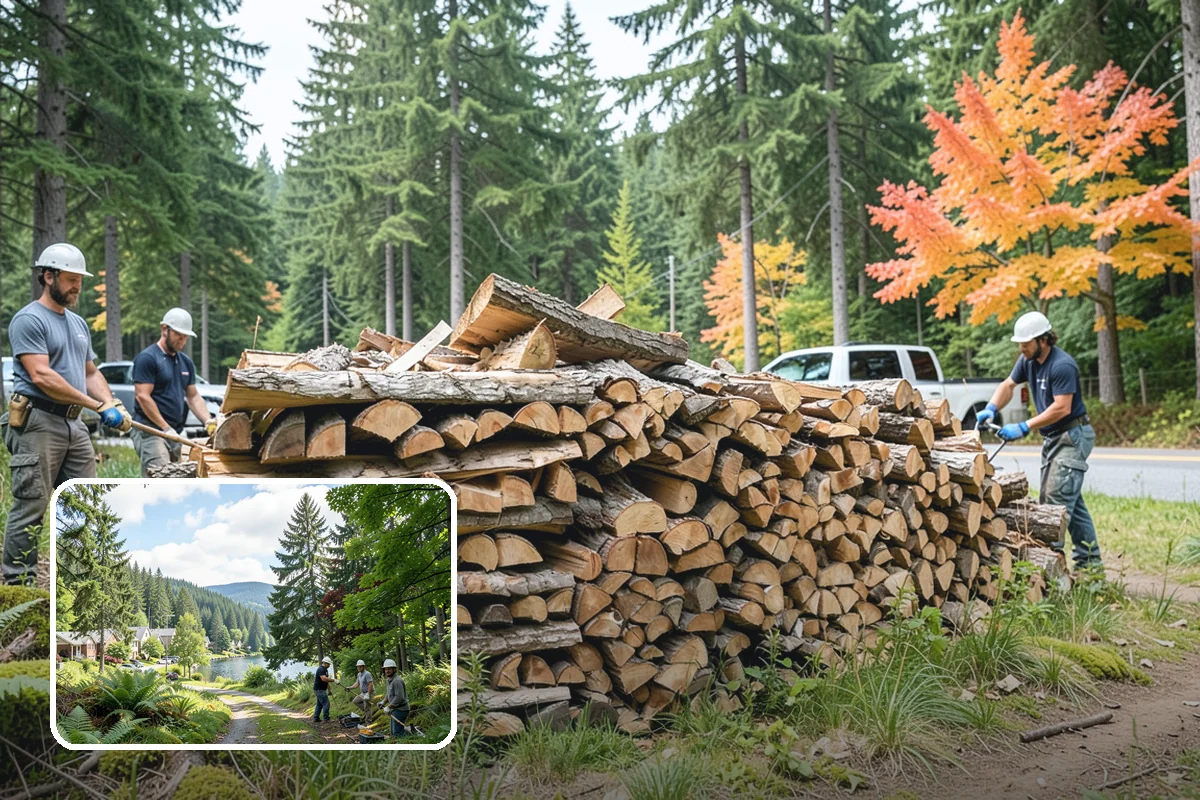 Premium Kiln-Dried Firewood in Lake Forest Park, King County, WA - Extremely low moisture for fast, reliable lighting