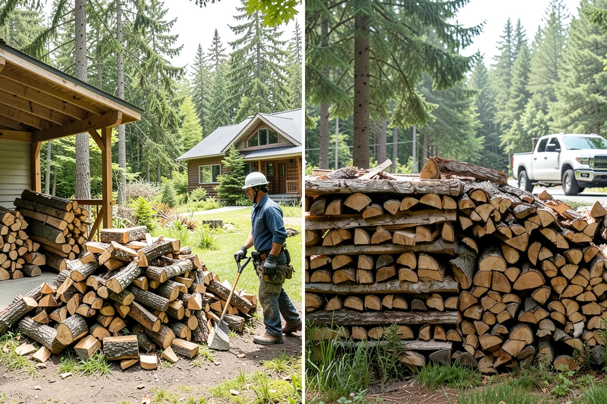 Premium Kiln-Dried Firewood in Lake Forest Park, King County, WA - Confirm your quantity and delivery preferences