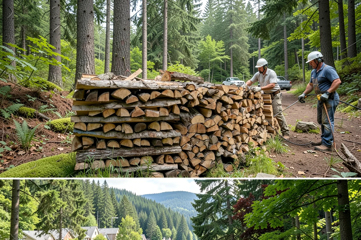 Premium Kiln-Dried Firewood in Lake Forest Park, King County, WA - Available year-round, making it the ideal solution when you need dry wood immediately during winter.