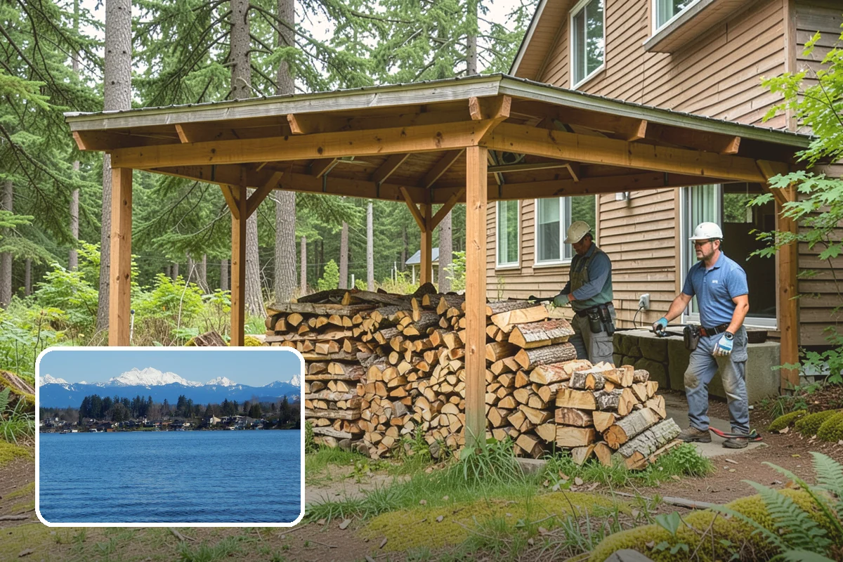 Premium Kiln-Dried Firewood in Lake Stevens, Snohomish County, WA - Extremely low moisture for fast, reliable lighting