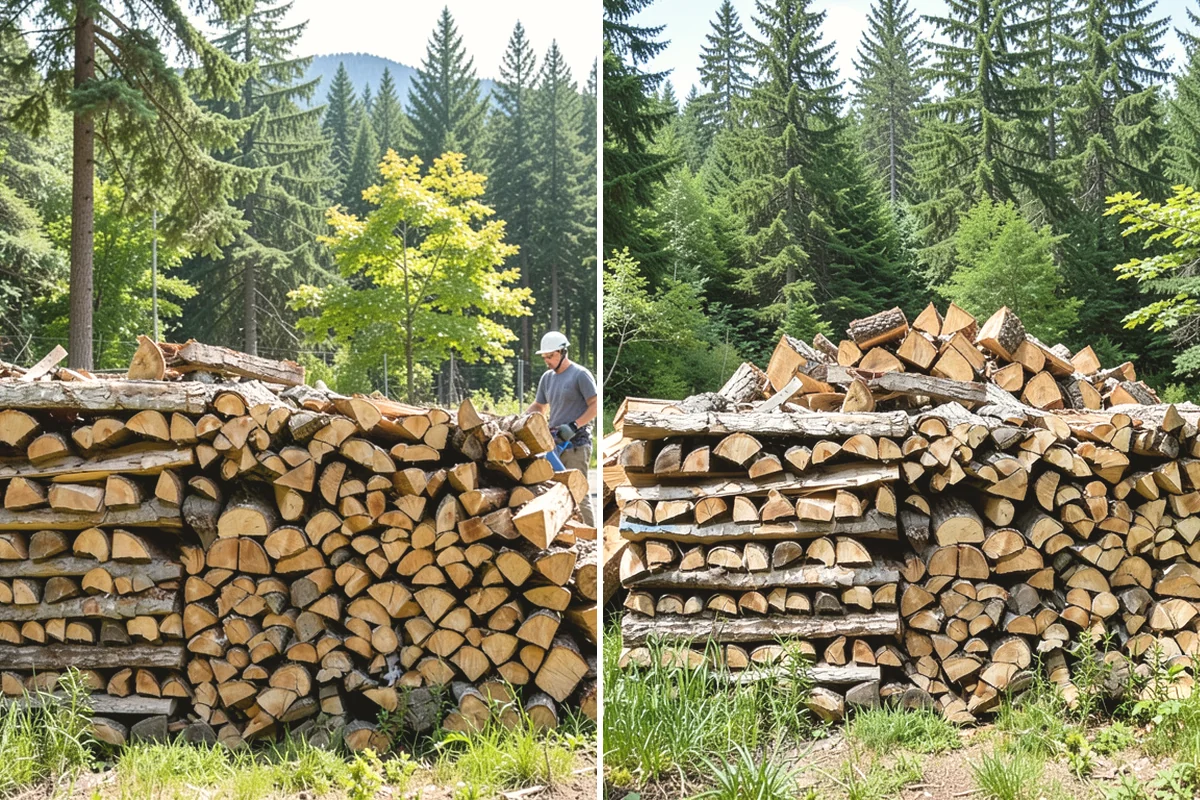 Premium Kiln-Dried Firewood in Lake Stevens, Snohomish County, WA - Confirm your quantity and delivery preferences