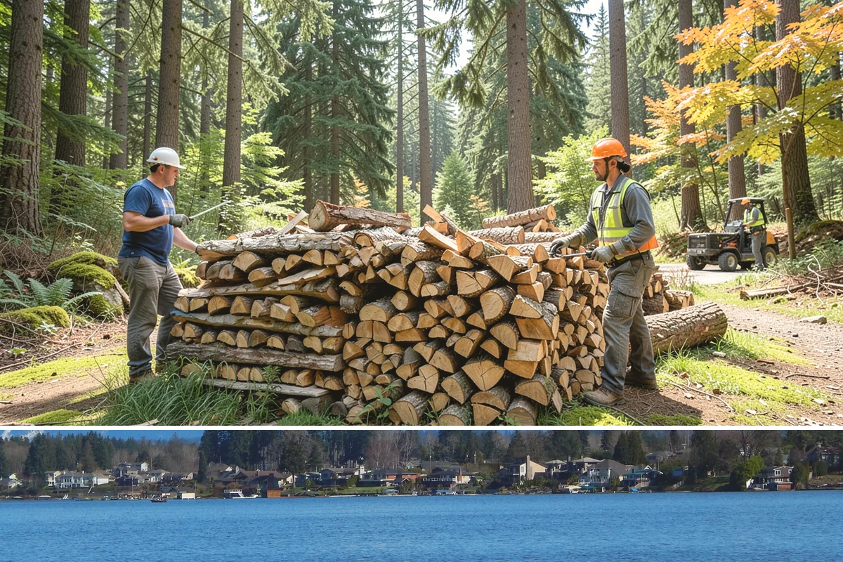 Premium Kiln-Dried Firewood in Lake Stevens, Snohomish County, WA - Available year-round, making it the ideal solution when you need dry wood immediately during winter.