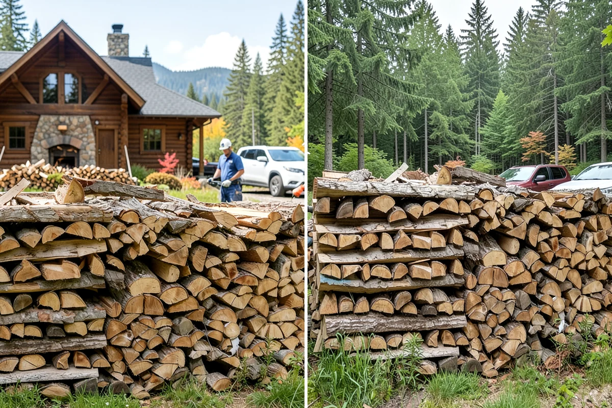 Premium Kiln-Dried Firewood in Lakewood, Pierce County, WA - Confirm your quantity and delivery preferences