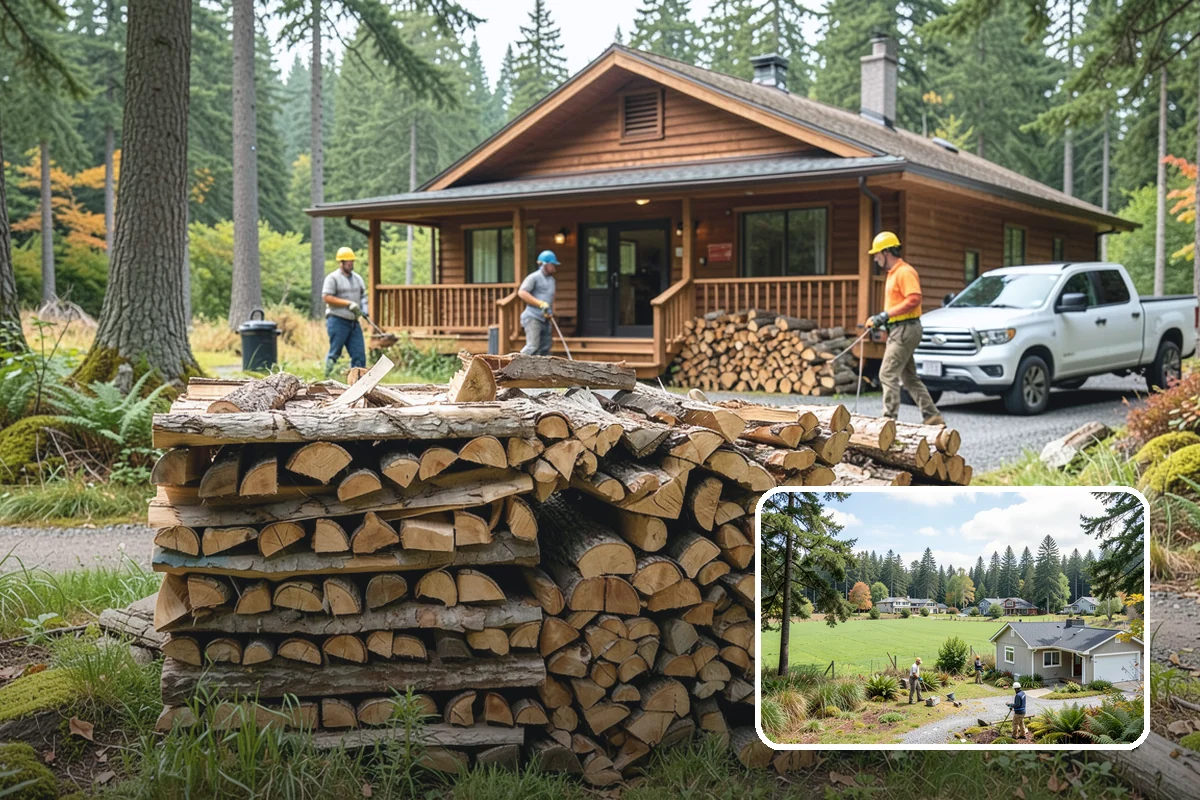 Premium Kiln-Dried Firewood in Lyman, WA - Extremely low moisture for fast, reliable lighting