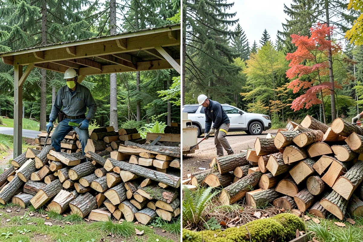 Premium Kiln-Dried Firewood in Lyman, WA - Confirm your quantity and delivery preferences