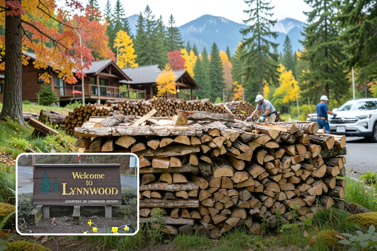 Premium Kiln-Dried Firewood in Lynnwood, Snohomish County, WA - Extremely low moisture for fast, reliable lighting
