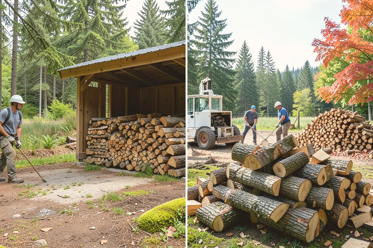 Premium Kiln-Dried Firewood in Lynnwood, Snohomish County, WA - Confirm your quantity and delivery preferences