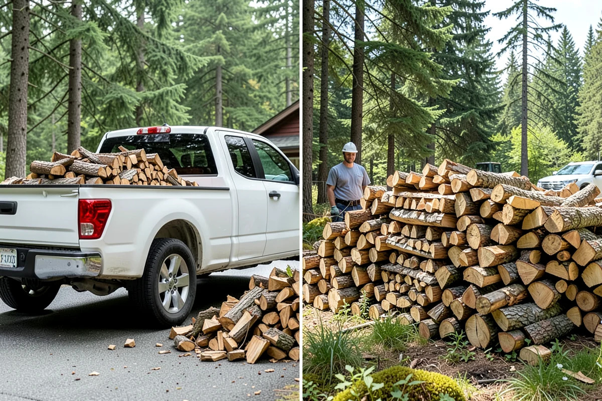 Premium Kiln-Dried Firewood in Maple Valley, King County, WA - Confirm your quantity and delivery preferences