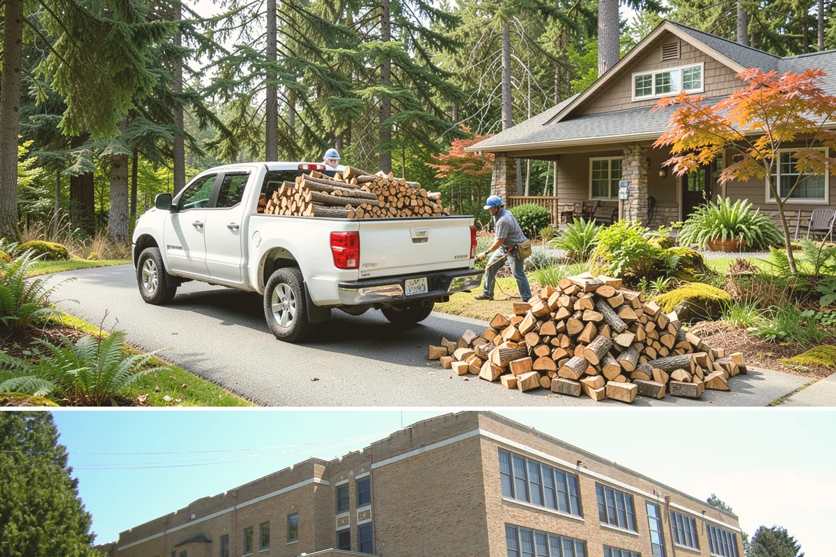 Premium Kiln-Dried Firewood in Maple Valley, King County, WA - Available year-round, making it the ideal solution when you need dry wood immediately during winter.