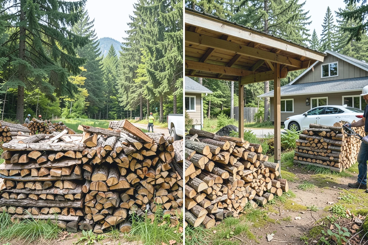 Premium Kiln-Dried Firewood in Medina, King County, WA - Confirm your quantity and delivery preferences