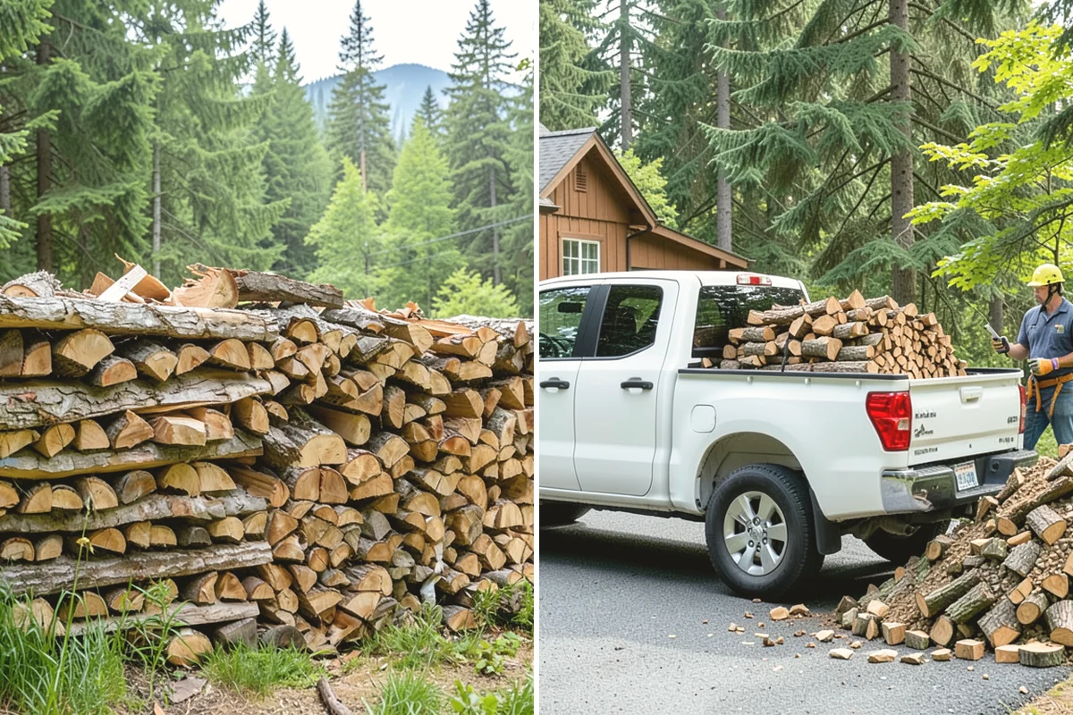 Premium Kiln-Dried Firewood in Mill Creek, Snohomish County, WA - Confirm your quantity and delivery preferences