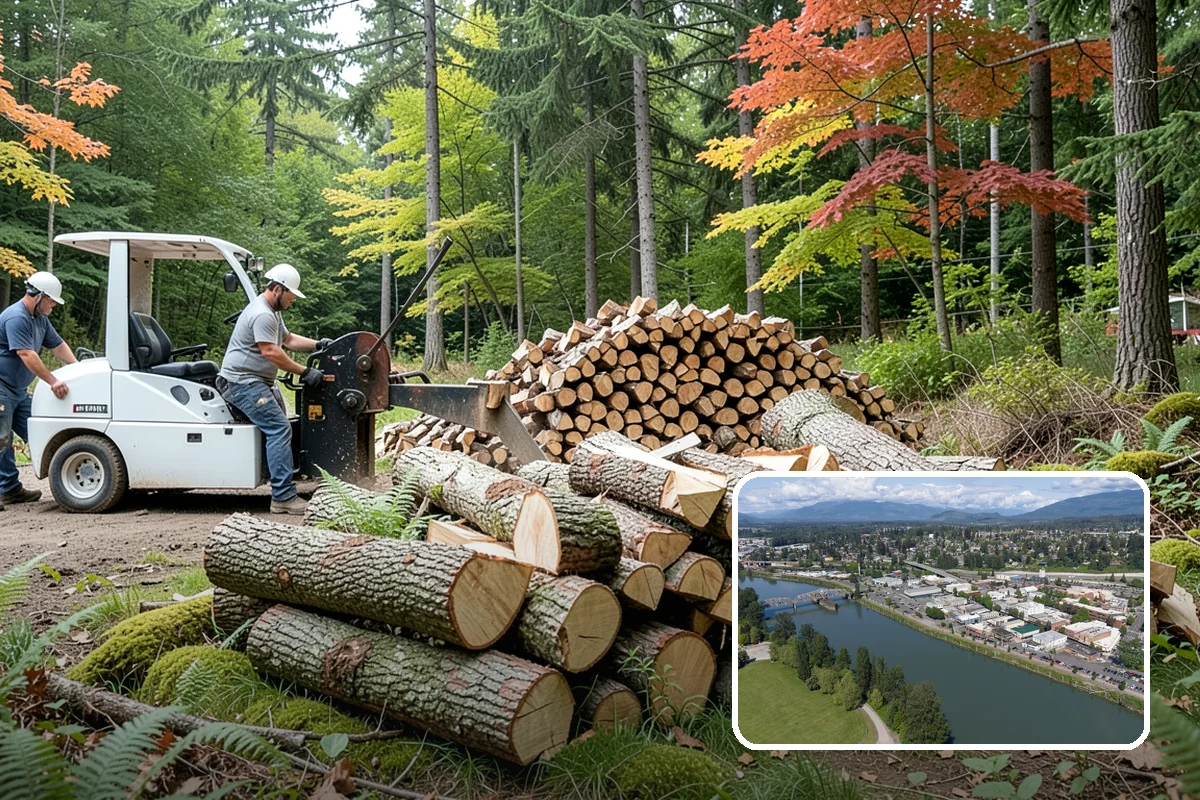 Premium Kiln-Dried Firewood in Mount Vernon, WA - Extremely low moisture for fast, reliable lighting