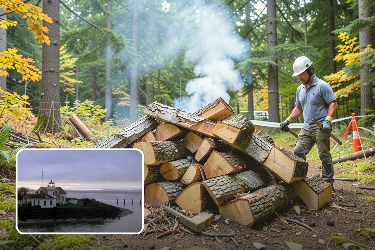 Premium Kiln-Dried Firewood in Mukilteo, Snohomish County, WA - Extremely low moisture for fast, reliable lighting