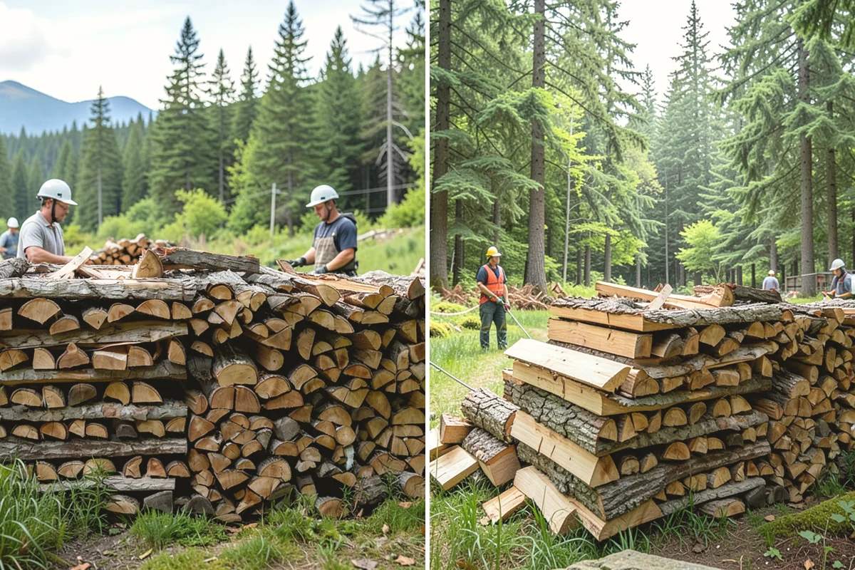 Premium Kiln-Dried Firewood in Mukilteo, Snohomish County, WA - Confirm your quantity and delivery preferences