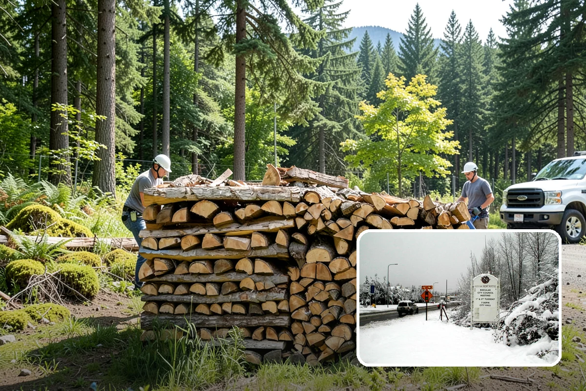 Premium Kiln-Dried Firewood in Newcastle, King County, WA - Extremely low moisture for fast, reliable lighting