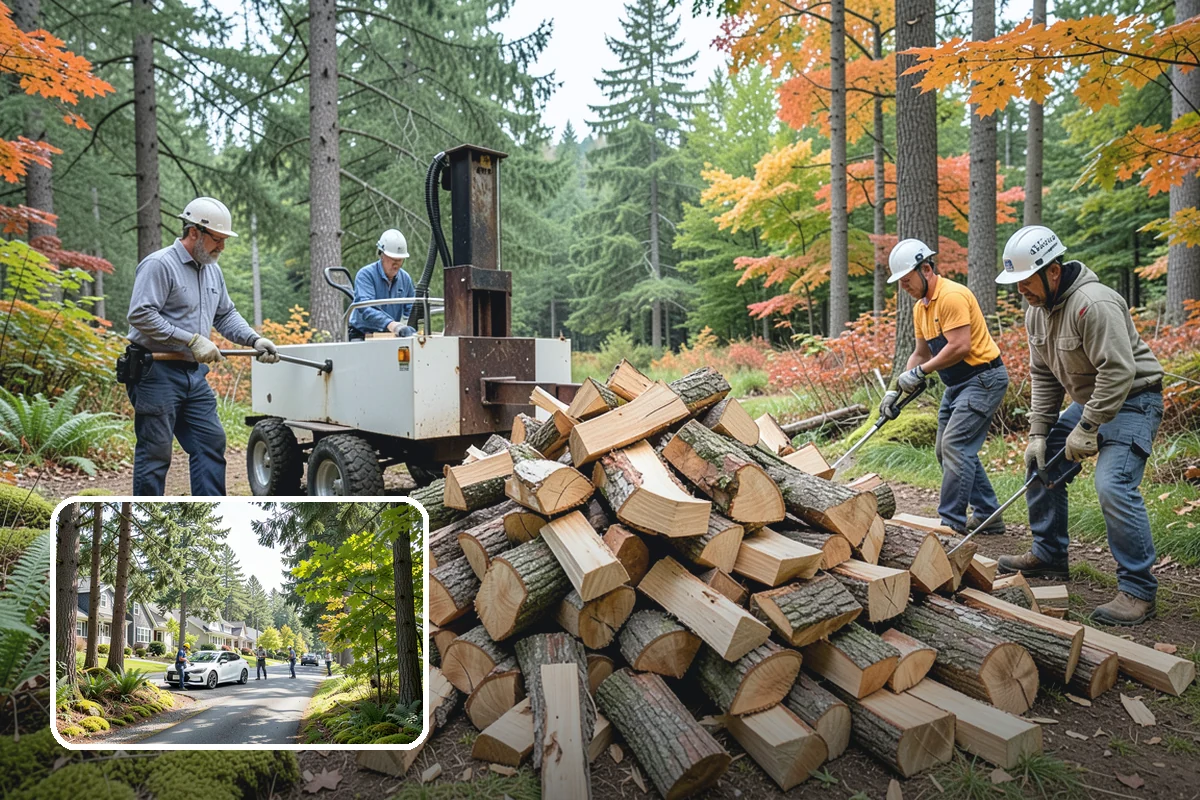 Premium Kiln-Dried Firewood in Normandy Park, King County, WA - Extremely low moisture for fast, reliable lighting