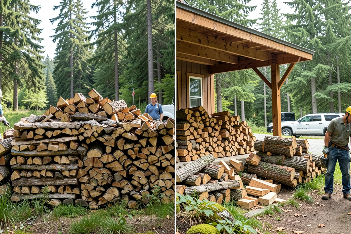 Premium Kiln-Dried Firewood in Normandy Park, King County, WA - Confirm your quantity and delivery preferences