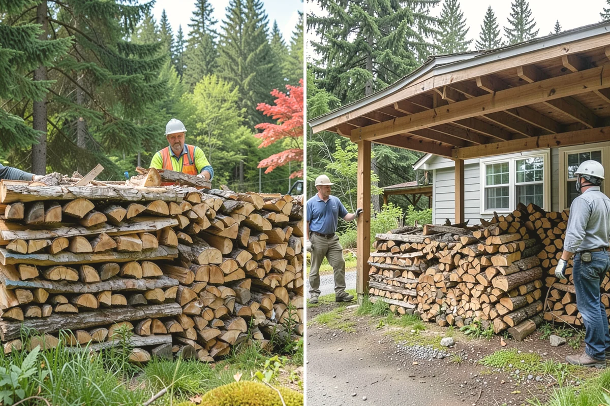 Premium Kiln-Dried Firewood in North Bend, King County, WA - Confirm your quantity and delivery preferences