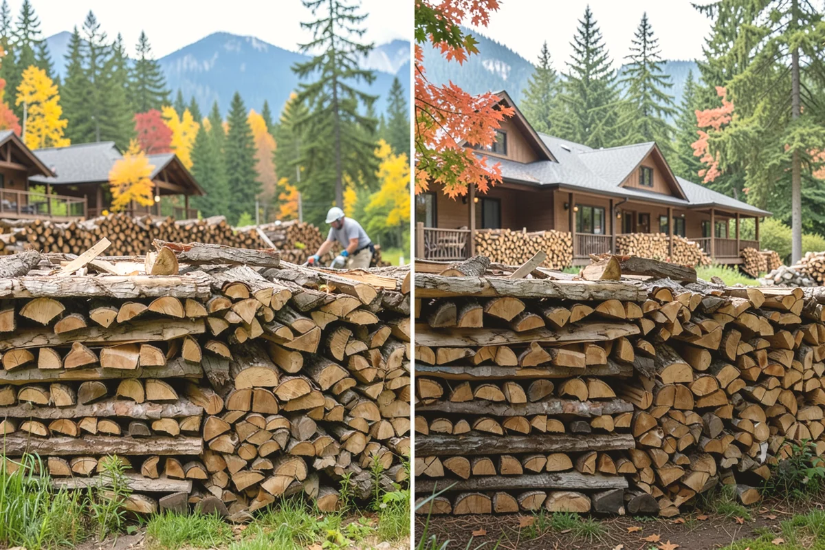 Premium Kiln-Dried Firewood in Oak Harbor, Island County, WA - Confirm your quantity and delivery preferences