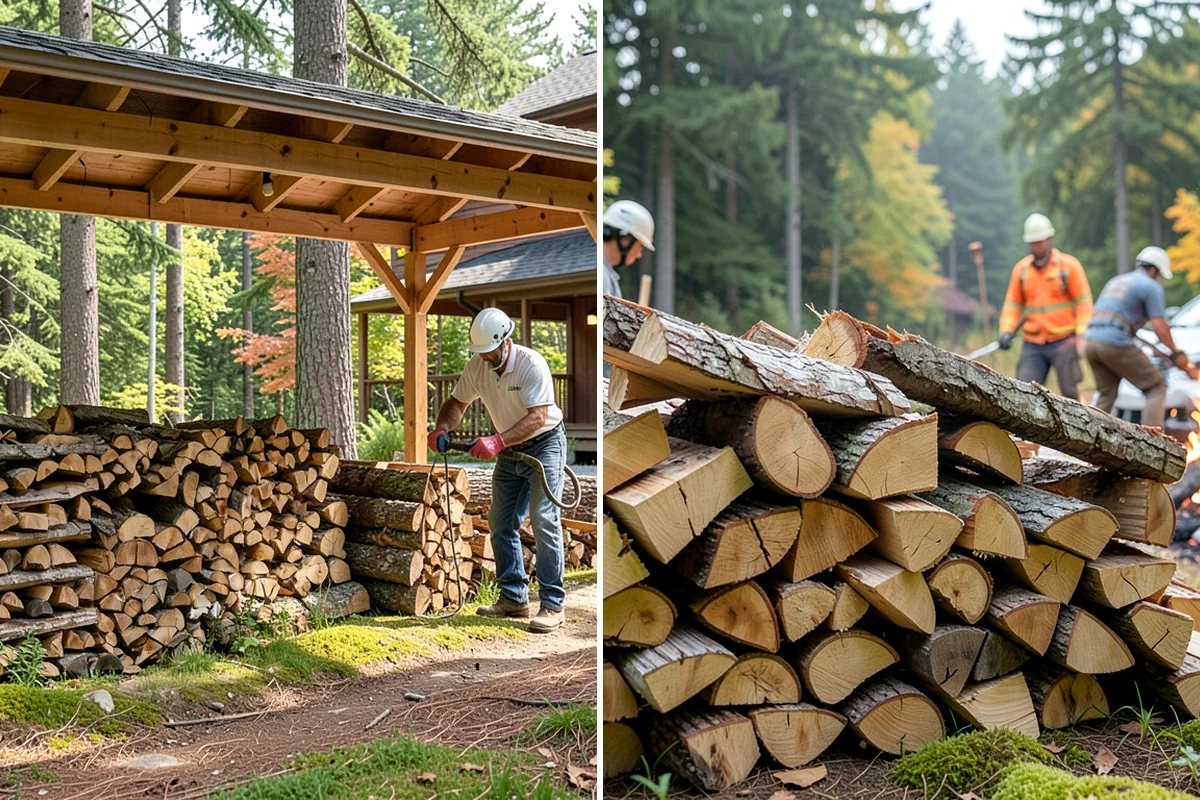 Premium Kiln-Dried Firewood in Pacific, King County, WA - Confirm your quantity and delivery preferences