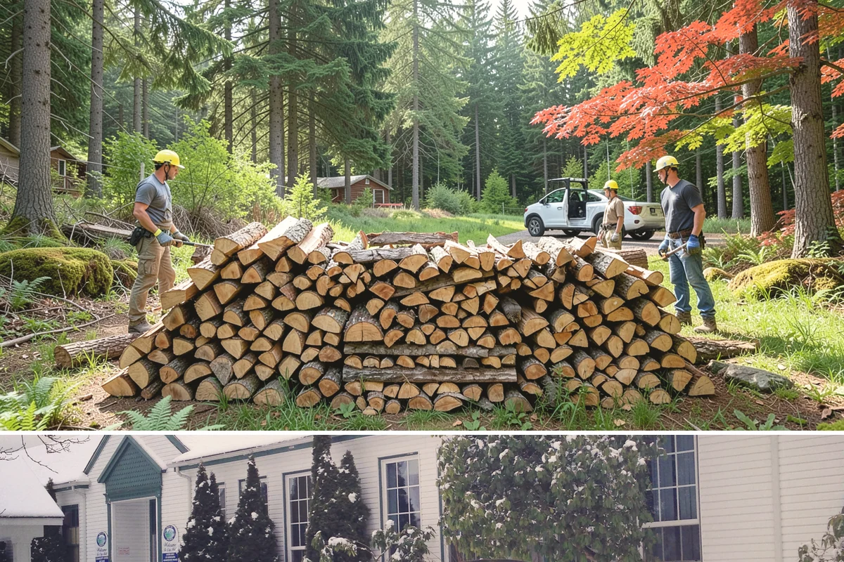 Premium Kiln-Dried Firewood in Pacific, King County, WA - Available year-round, making it the ideal solution when you need dry wood immediately during winter.
