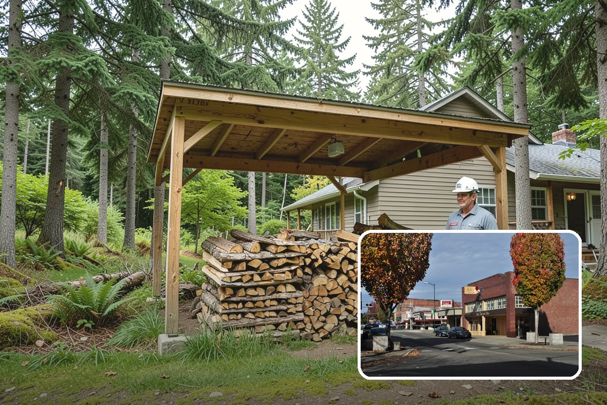Premium Kiln-Dried Firewood in Puyallup, Pierce County, WA - Extremely low moisture for fast, reliable lighting