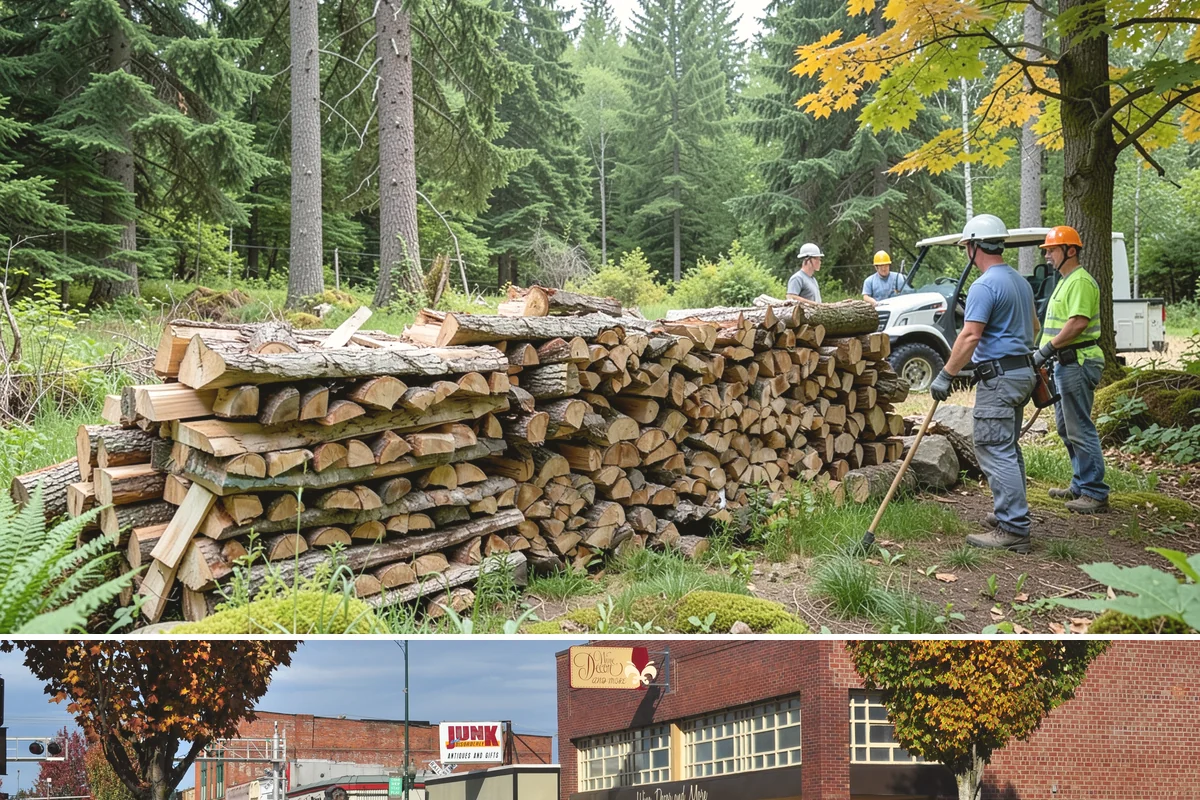 Premium Kiln-Dried Firewood in Puyallup, Pierce County, WA - Available year-round, making it the ideal solution when you need dry wood immediately during winter.