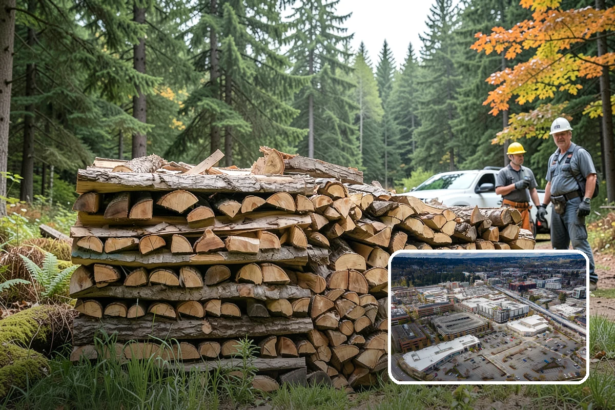 Premium Kiln-Dried Firewood in Redmond, King County, WA - Extremely low moisture for fast, reliable lighting
