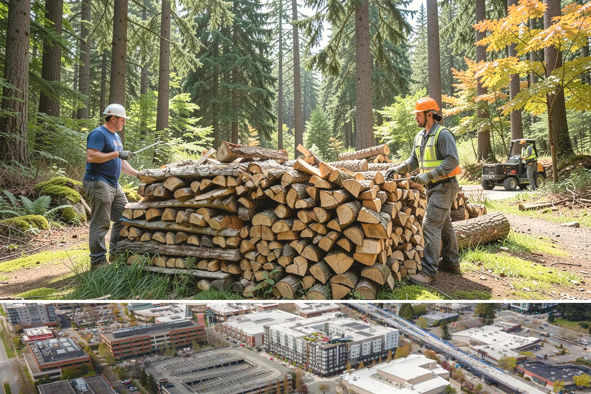 Premium Kiln-Dried Firewood in Redmond, King County, WA - Available year-round, making it the ideal solution when you need dry wood immediately during winter.