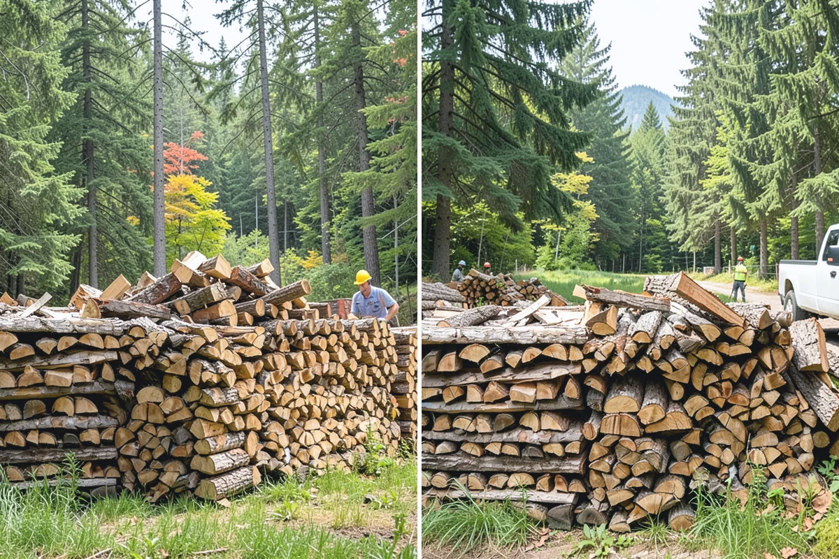 Premium Kiln-Dried Firewood in Roy, Pierce County, WA - Confirm your quantity and delivery preferences