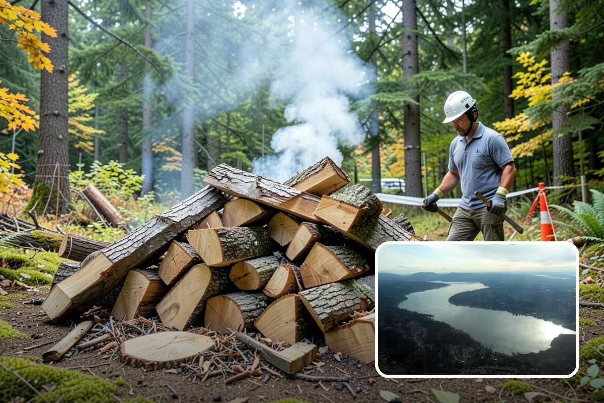 Premium Kiln-Dried Firewood in Sammamish, King County, WA - Extremely low moisture for fast, reliable lighting