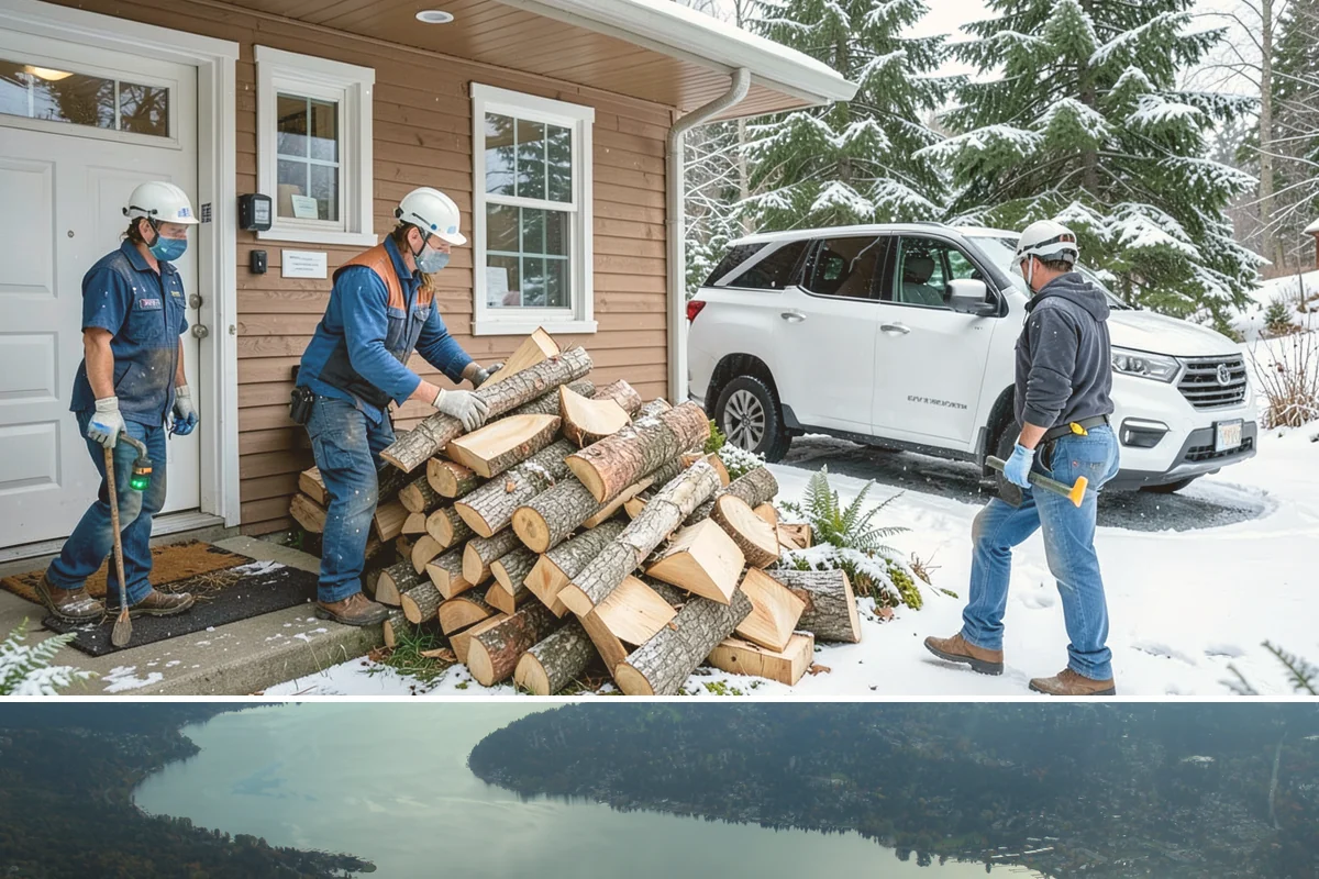 Premium Kiln-Dried Firewood in Sammamish, King County, WA - Available year-round, making it the ideal solution when you need dry wood immediately during winter.