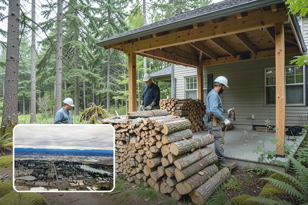 Premium Kiln-Dried Firewood in SeaTac, WA - Extremely low moisture for fast, reliable lighting