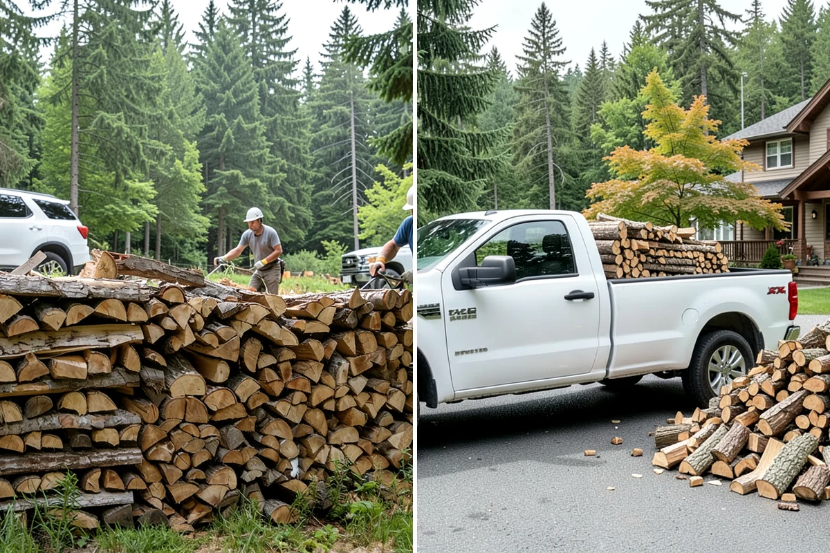 Premium Kiln-Dried Firewood in Seattle, King County, WA - Confirm your quantity and delivery preferences
