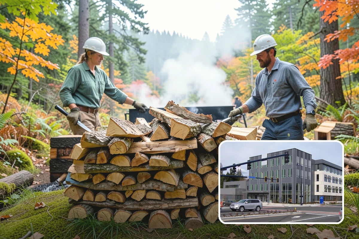 Premium Kiln-Dried Firewood in Shoreline, King County, WA - Extremely low moisture for fast, reliable lighting