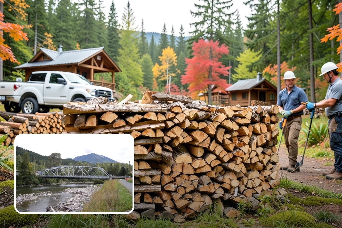 Premium Kiln-Dried Firewood in Skykomish, King County, WA - Extremely low moisture for fast, reliable lighting