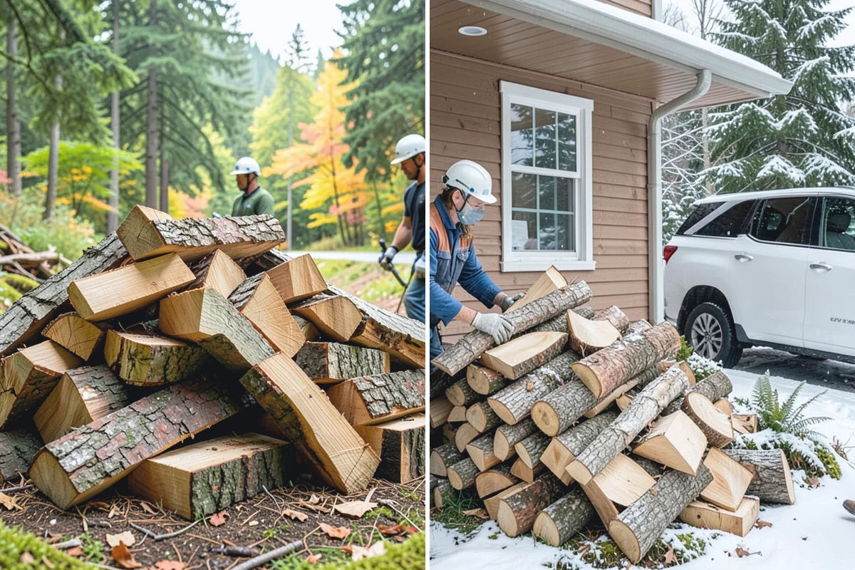 Premium Kiln-Dried Firewood in Skykomish, King County, WA - Confirm your quantity and delivery preferences