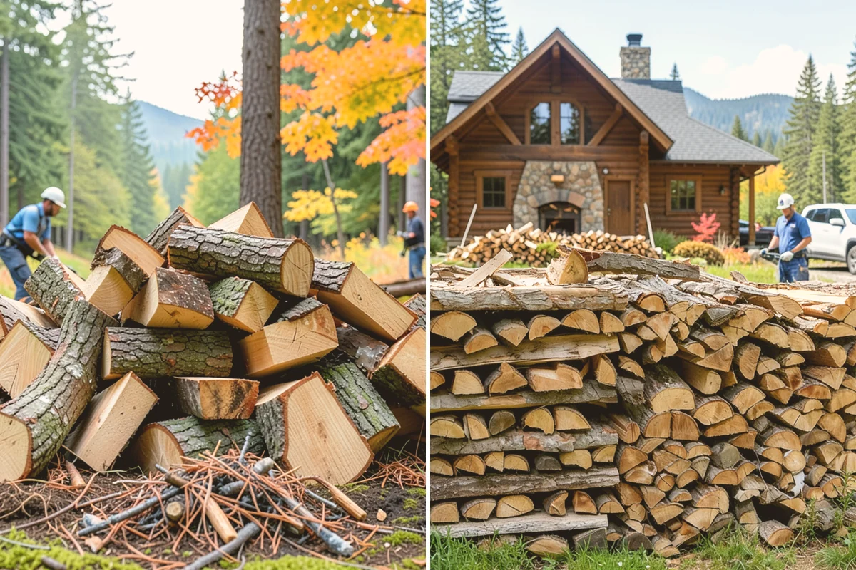 Premium Kiln-Dried Firewood in Snohomish, Snohomish County, WA - Confirm your quantity and delivery preferences