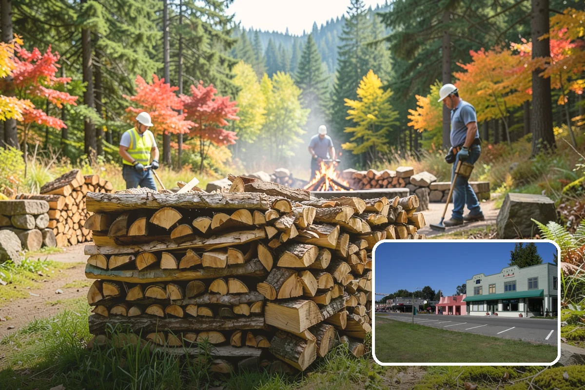 Premium Kiln-Dried Firewood in Snoqualmie, King County, WA - Extremely low moisture for fast, reliable lighting