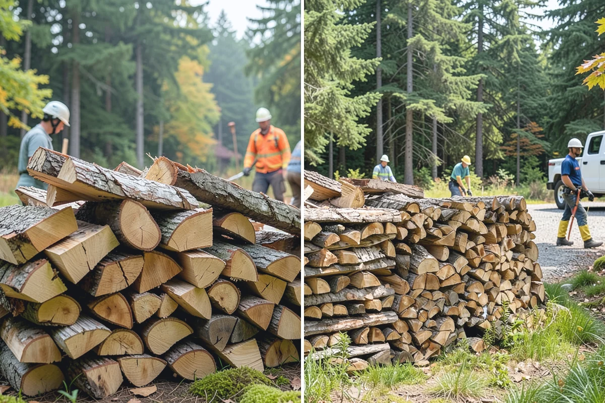 Premium Kiln-Dried Firewood in South Prairie, Pierce County, WA - Confirm your quantity and delivery preferences