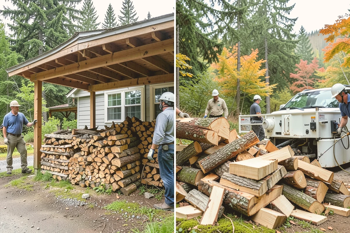 Premium Kiln-Dried Firewood in Stanwood, Snohomish County, WA - Confirm your quantity and delivery preferences