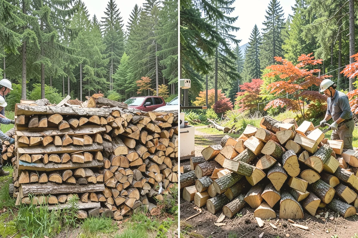 Premium Kiln-Dried Firewood in Steilacoom, Pierce County, WA - Confirm your quantity and delivery preferences