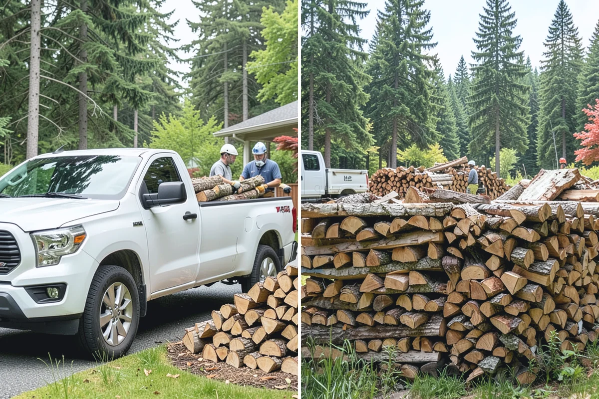 Premium Kiln-Dried Firewood in Sumner, Pierce County, WA - Confirm your quantity and delivery preferences